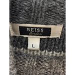 Reiss  Wool Fair Isle Mock Neck Sweater Size L Photo 2