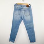 Wild Fable Wild Blue Light Wash Blue Stretch Denim Raw Hem Jean Jeggings Junior's Size 5 Photo 7