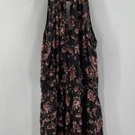 Aeropostale Romper Size Extra Small Jumper Floral Keyhole Pockets Tie Back Photo 1