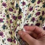 Vintage blue and purple floral romper Multiple Photo 2