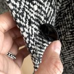 VTG Tailor B Moss Black White Blazer Jacket Stylish Tailored Lightweight Coat 8 Photo 11