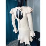 Saylor  Free People Ruffle Trim Bell Sleeve Knit Mini Dress‎ Small S Photo 1