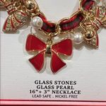 Piper  K | Christmas Plaid Bow Charm Necklace 🎄 Photo 2