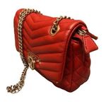 Mario Valentino Valentino Quilted Red Mario Mini Handbag Photo 6
