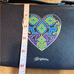 Brighton Navy Crossbody Bag with Heart Design Photo 10