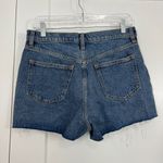 PINK - Victoria's Secret Victoria's Secret Pink Size 29 Blue Cutoff Denim Jean Shorts Photo 2