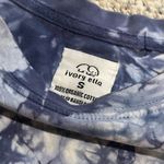 Ivory Ella blue crystallized elephant tie dye short sleeve shirt S Photo 6