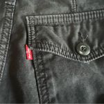 Levi's Levi’s Premium Ribcage Straight Black Utility Cargo Twill Pants Photo 9