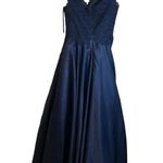 Dancing Queen Nwt  Navy Blue Prom Gown Photo 1