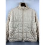 Women’s Fashion Pink Blush Quilted Puffer Jacket Size L Size L Photo 2