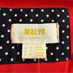 Anthropologie BNWT Maeve Red Juliet Corset Dress Short Sleeve Size 4 Photo 4