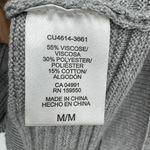 Hilary Radley  sweater women's M pullover V neck rib knit long sleeve tunic NEW Photo 6