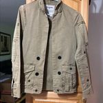 Zadig & Voltaire  Vladimir Grunge Utility Jacket Size XS Women Army Military Photo 0