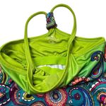 Disney  Women's XS Paisley Racerback Tank Top Multicolor Yoga Casual Mickey Epcot Photo 4