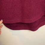 RDI  Maroon Hi-Low Pullover Crewneck Sweater Photo 4