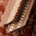 Veronica Beard Clerence Belted High-Rise Pants Rust Multi Size 4 Photo 4