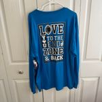 Southern Y’all pacific end zone Oklahoma girl tee size XL Blue Photo 4