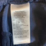 Madewell  The Harlow Wide Leg Pants 6 Pleated Trouser Navy Minimalist Office Photo 8