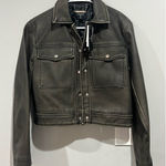 Tahari  Leather Jacket Photo 0