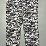Marine layer  Allison Women’s Pant San Francisco Black White Print Toile Size S Photo 0