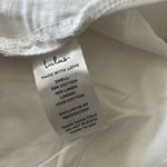 Lulus Women’s Blissfully Boho Ivory Tasseled Wide-Leg Pants size Small Photo 10