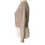 Sincerely Jules Button Cardigan Tan Photo 5