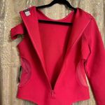 Venus Body Shaping Hot Pink One Shoulder Mesh Cutout Bodysuit 16 NWT Photo 5