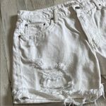 MOTHER The Loosey Fray Short Size 27 White Photo 2