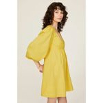 STAUD  Sophie Dress Yellow Womens Size XS Photo 3