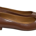 Ralph Lauren NEW Purple Label Kendrya Calfskin Leather Ballet Flat EU 37.5 FLAW Photo 0