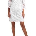 Trina Turk Leisurely Lace Dress White Women’s SIZE 12 bachelorette wedding bride Photo 0