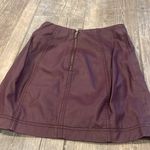 Free People  faux leather skirt Photo 5
