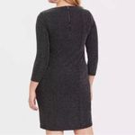 Torrid  Black Silver Shimmer Knotted Dress Size 2X Photo 2