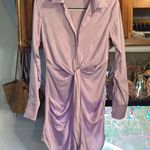 Rivir Lavender Satin Tie Photo 9