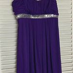 Sweet Storm LG Purple spaghetti mini prom dress Photo 1