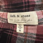 Anthropologie  Cloth & Stone Plaid Maxi Shirtdress Size XS Photo 4