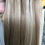 Human hair 18 inch 9 pcs Clipin hair extensions Photo 6