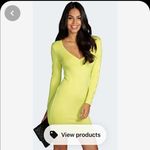Boohoo  Hayley Wrap long sleeve Bodycon dress Photo 1