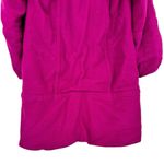 Nanette Lepore  Raspberry Maggie Coat size XS Long Sleeve Lined Wool Photo 8