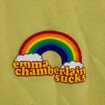 Emma Chamberlein Sucks Neon Yellow Rainbow Influencer Sweatshirt Merch Size M Size M Photo 1