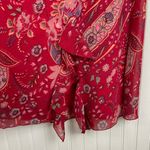 Jonathan Martin Vintage  Studio Y2K Skirt & Blouse Set Size 12 Fairycore Boho Red Photo 13