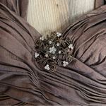 Jovani Beautiful Brown Prom Dress Evening Gown SZ6 Photo 3