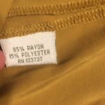 Donna Morgan  size 4 dark yellow dress Photo 5