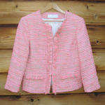 Amanda Uprichard NWOT Revolve Tweed Jacket Photo 0