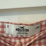Hollister  Pink and White Gingham Mini Skirt Photo 2