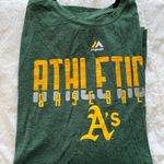 Majestic Oakland athletics (A’s) baseball long sleeve shirt Photo 8