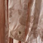 Lovers + Friends Lovers Friends NWT Bali Kimono Maxi Dress Pink Satin Ruffles Belt ~ Size M Photo 4