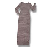 Victoria's Secret Victoria’s Secret Moda International Knit Sweater Maxi Dress Mauve Pink Small Photo 11