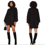 Show Me Your Mumu Chester Sweater Dress In Black Photo 1