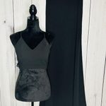 Windsor Black 2-Piece Prom Party Evening Gown Sz 3/4 Juniors Lace Back Zip Photo 0